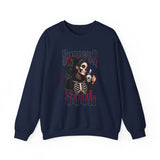 Sinister Soul Skull Woman sweatshirt | Gothic Skeleton Design