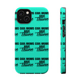 Cool Moms Have Tattoos - Typography -  Magnetic Tough Cases - Edgy Phone Protection for Bold Style