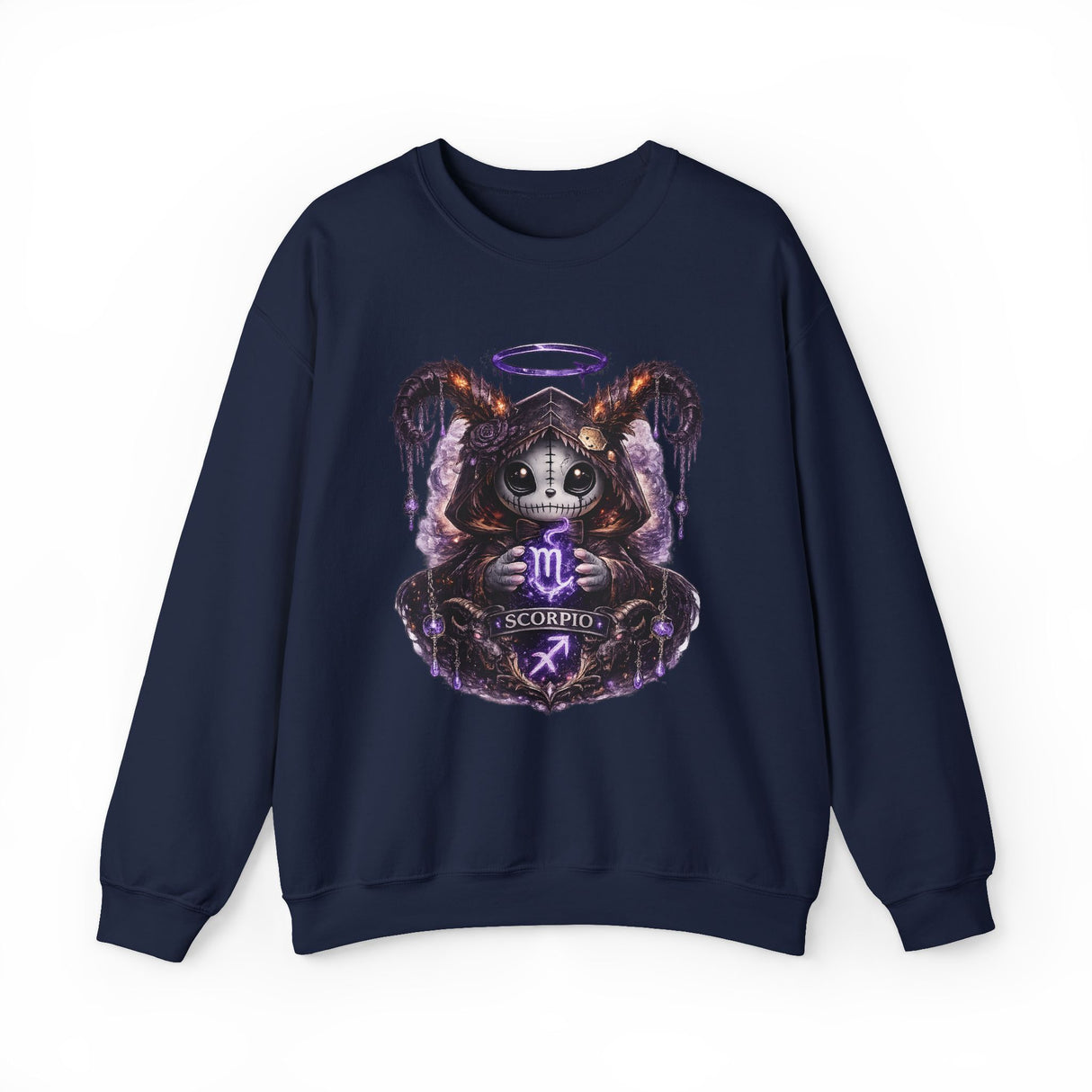Scorpio Zodiac Crewneck Sweatshirt - Astrology Gift, Unisex Fashion, Unique Style for Horoscope Lovers, Cozy Sweatshirt, Perfect Gift
