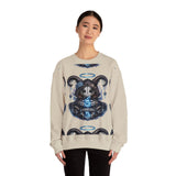 Capricorn Grim Reaper Zodiac sweatshirt | Cute Gothic Astrology Hoodie Alternative