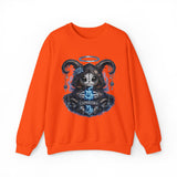 Capricorn Grim Reaper Zodiac sweatshirt | Cute Gothic Astrology Hoodie Alternative