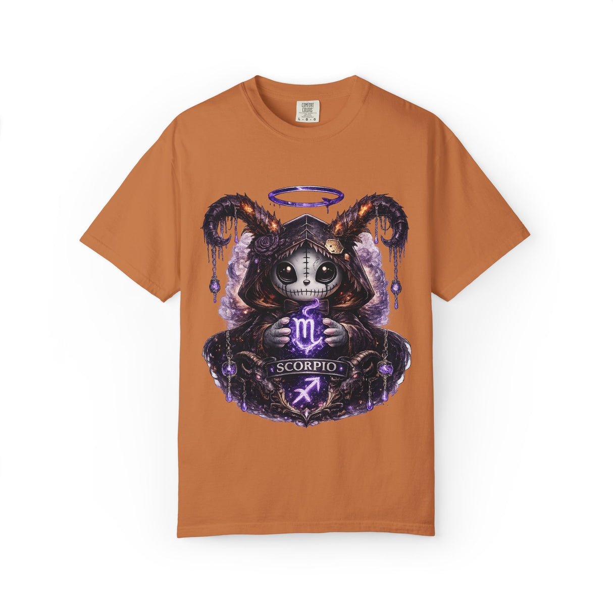 Scorpio Skeleton Mystic T-shirt | Zodiac Scorpio Graphic Tee