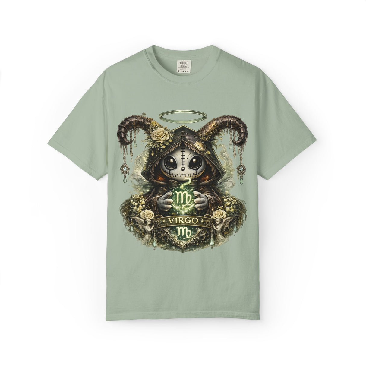 Virgo Grim Reaper Zodiac Tee | Virgo T-shirt, Astrology Sign Graphic