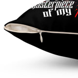 Every Masterpiece That I Paint Is A Masterpiece of My Mistakes - Colorful Skull Decor Pillow - 'Selfless: Make Your Life Extraordinary'