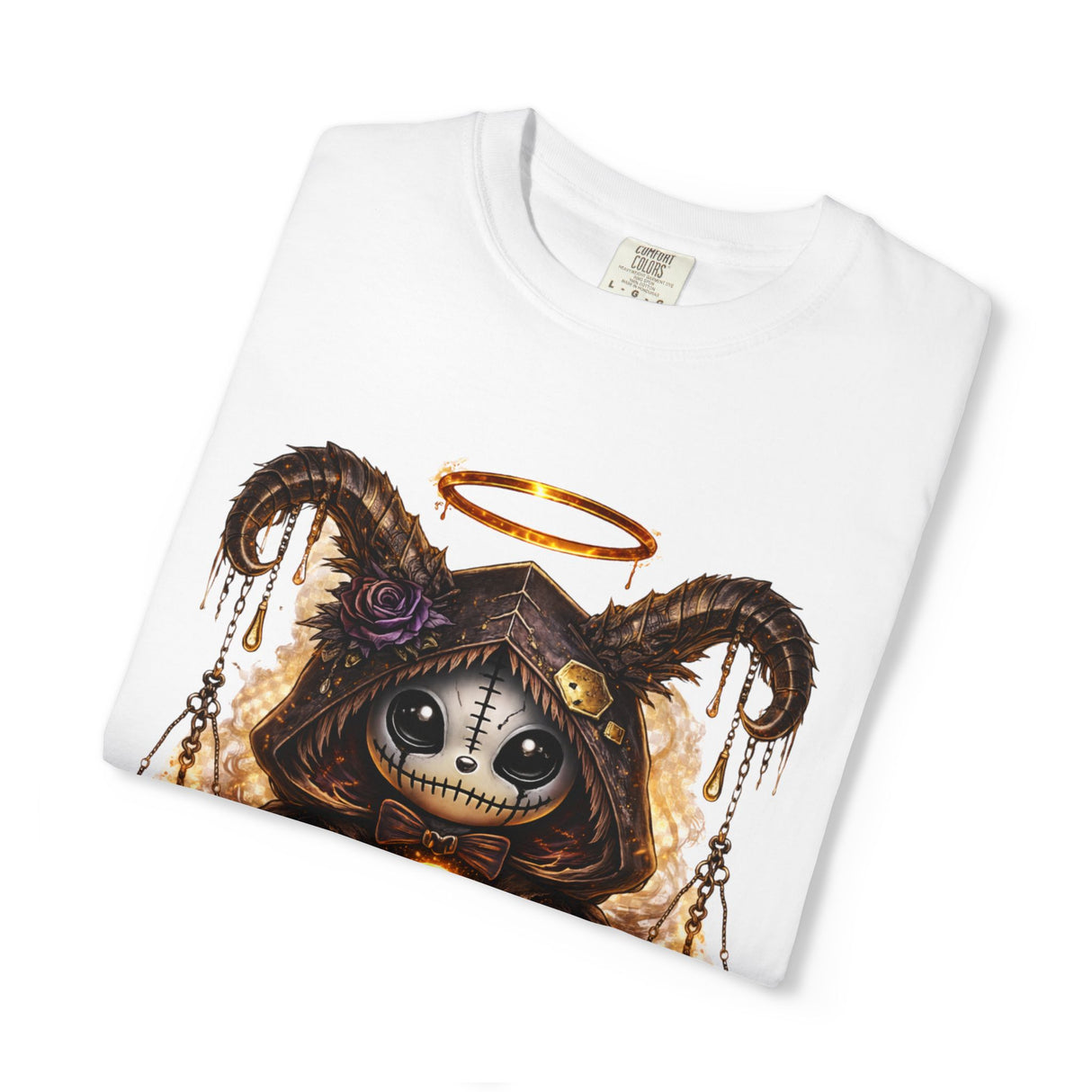 Libra Demon Cat zodiac scales T-Shirt | Astrology spooky occult tee