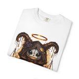 Libra Demon Cat zodiac scales T-Shirt | Astrology spooky occult tee