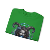Capricorn Grim Reaper Zodiac sweatshirt | Cute Gothic Astrology Hoodie Alternative