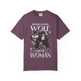 Some Days I Am More Wolf Than I Am Woman T-Shirt | Wolf Woman Illustration