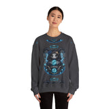 Cancer Zodiac Grim Reaper Illustration Sweatshirt | Astrology, Night Sky