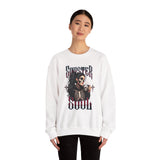 Sinister Soul Skull Woman sweatshirt | Gothic Skeleton Design
