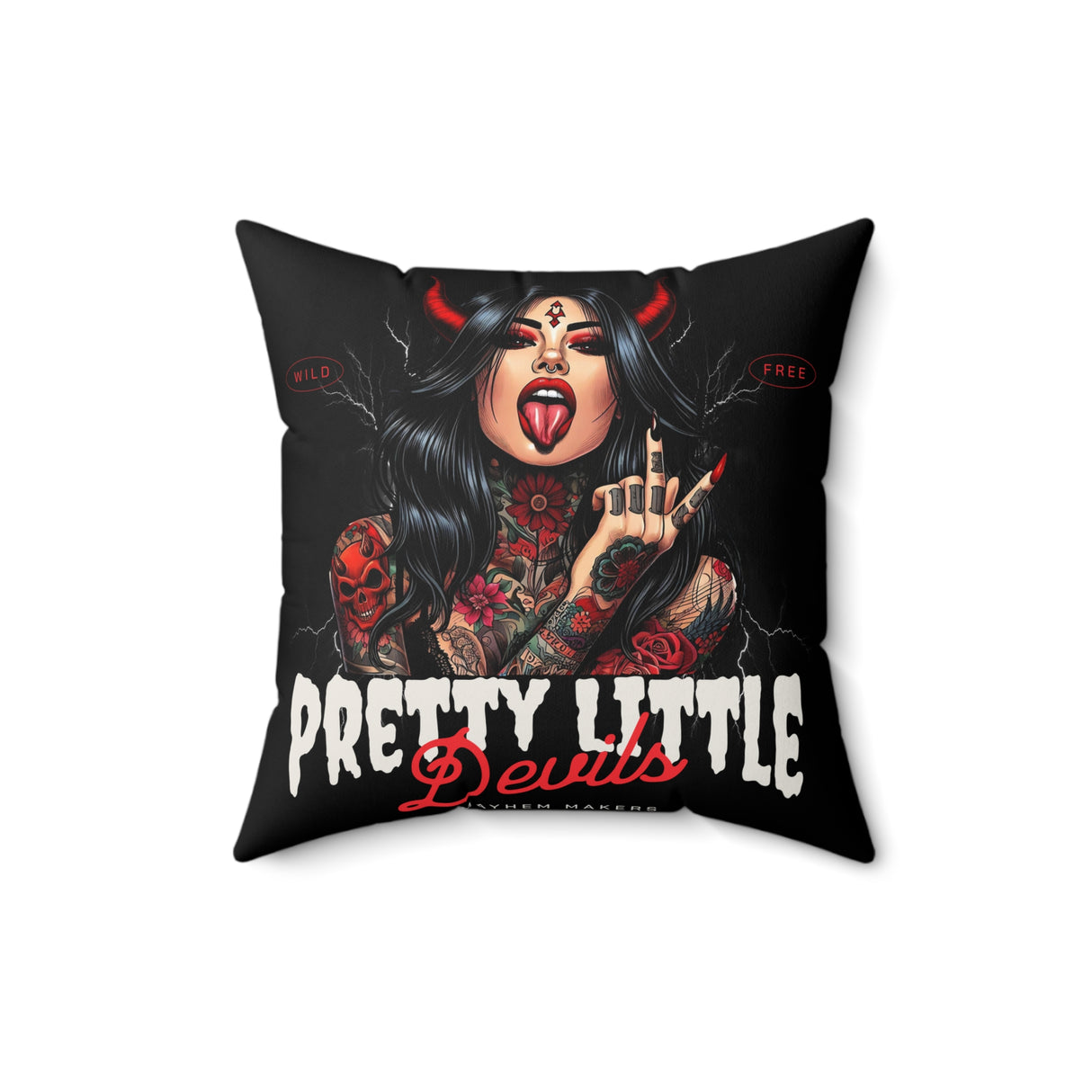 Pretty Little Devils Decor Pillow - 'Selfless: Make Your Life Extraordinary'