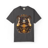 Libra Demon Cat zodiac scales T-Shirt | Astrology spooky occult tee