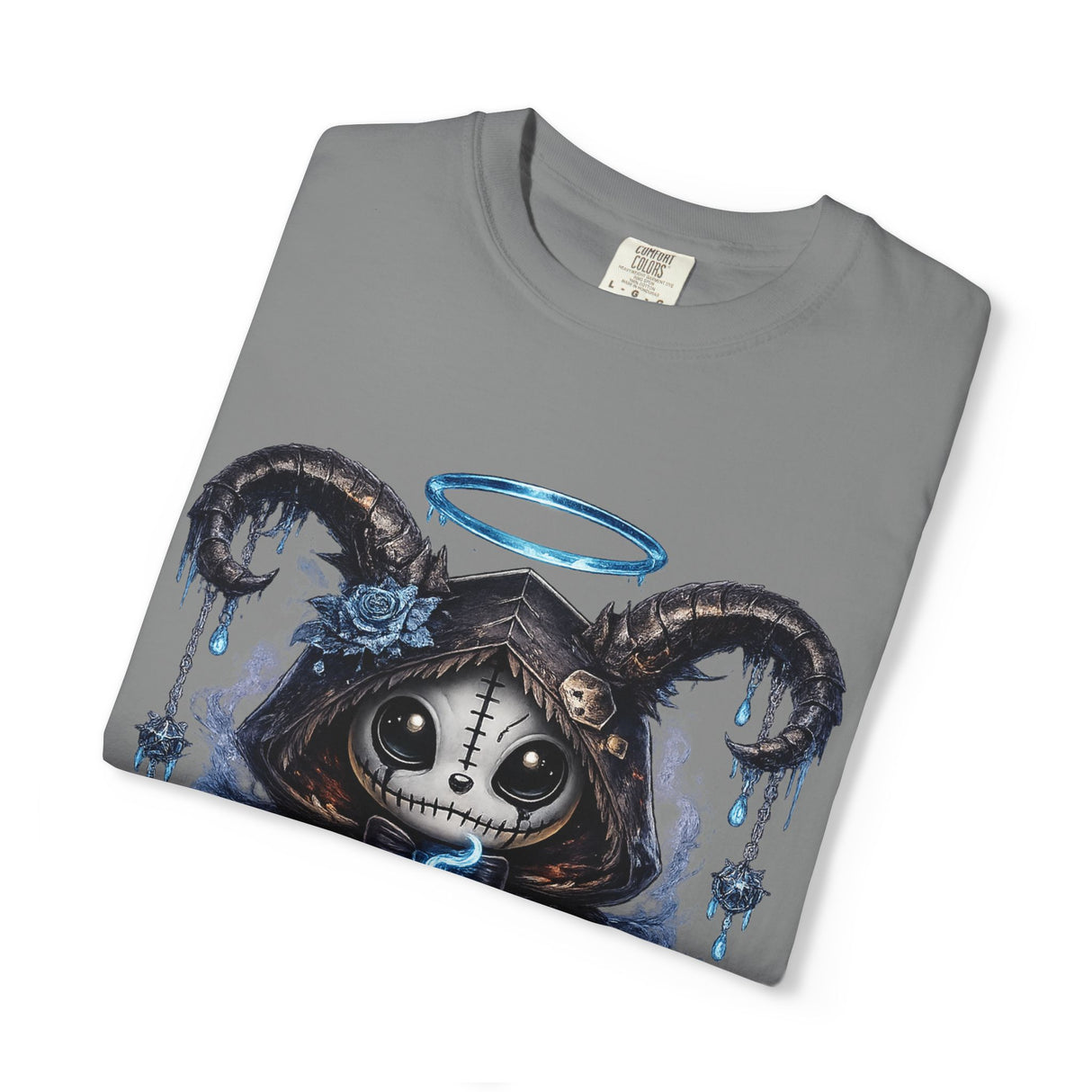 Capricorn Goat Skull Illustration T-shirt | Zodiac Astrology Shirt