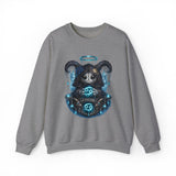 Cancer Zodiac Grim Reaper Illustration Sweatshirt | Astrology, Night Sky