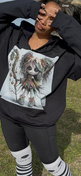 130. CREEPY DOLL DISTRESSED.