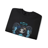 Cancer Zodiac Grim Reaper Illustration Sweatshirt | Astrology, Night Sky