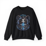 Capricorn Grim Reaper Zodiac sweatshirt | Cute Gothic Astrology Hoodie Alternative