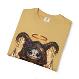 Libra Demon Cat zodiac scales T-Shirt | Astrology spooky occult tee