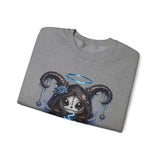 Capricorn Grim Reaper Zodiac sweatshirt | Cute Gothic Astrology Hoodie Alternative