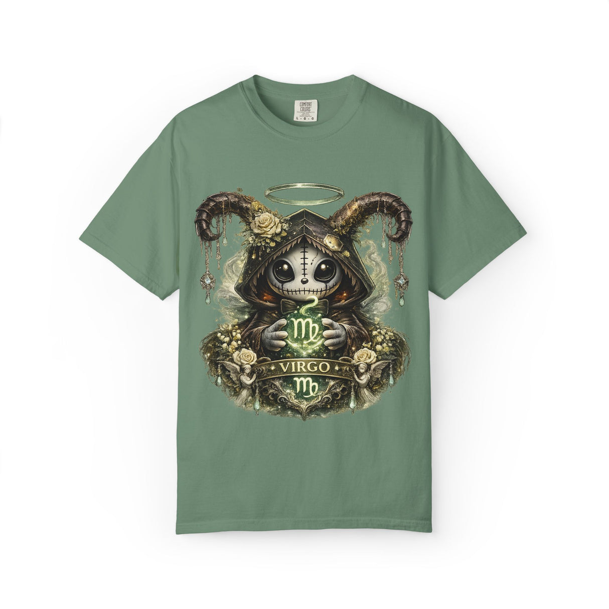 Virgo Grim Reaper Zodiac Tee | Virgo T-shirt, Astrology Sign Graphic