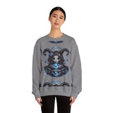 Capricorn Grim Reaper Zodiac sweatshirt | Cute Gothic Astrology Hoodie Alternative
