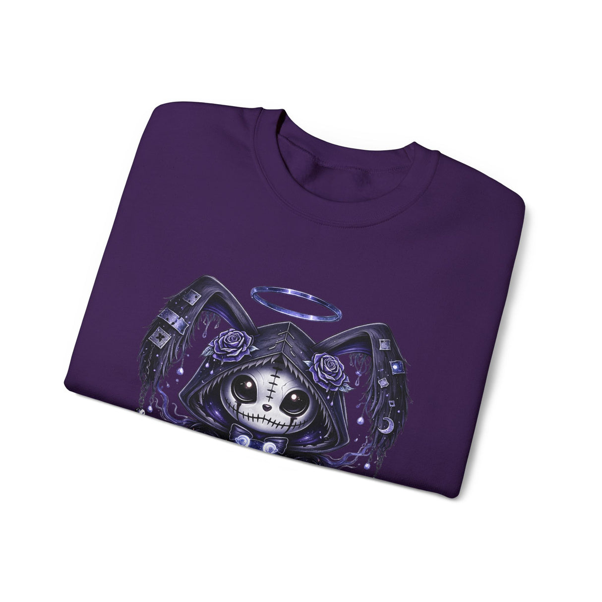 Gemini Skull Angel sweatshirt | Zodiac Twins Crewneck