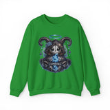 Capricorn Grim Reaper Zodiac sweatshirt | Cute Gothic Astrology Hoodie Alternative