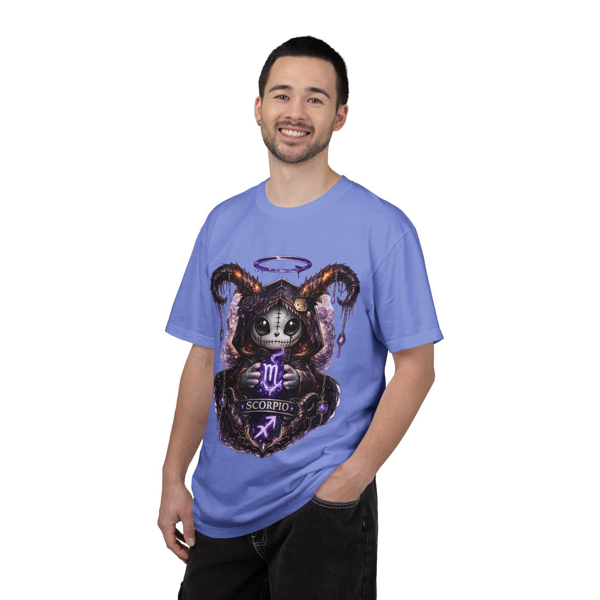 Scorpio Skeleton Mystic T-shirt | Zodiac Scorpio Graphic Tee