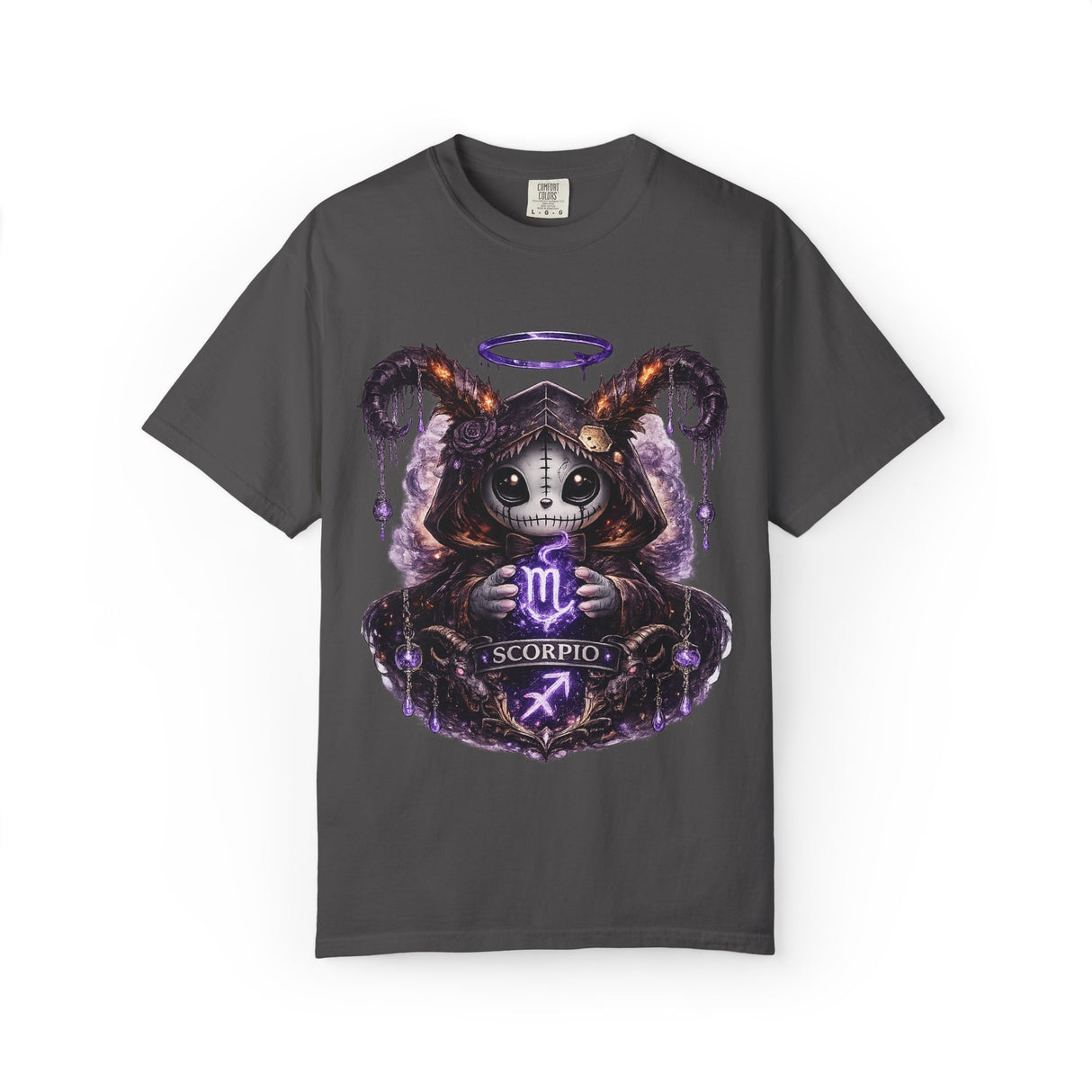 Scorpio Skeleton Mystic T-shirt | Zodiac Scorpio Graphic Tee