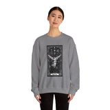 Tarot Angel Illustration Sweatshirt | Mystic Celestial Graphic Crewneck