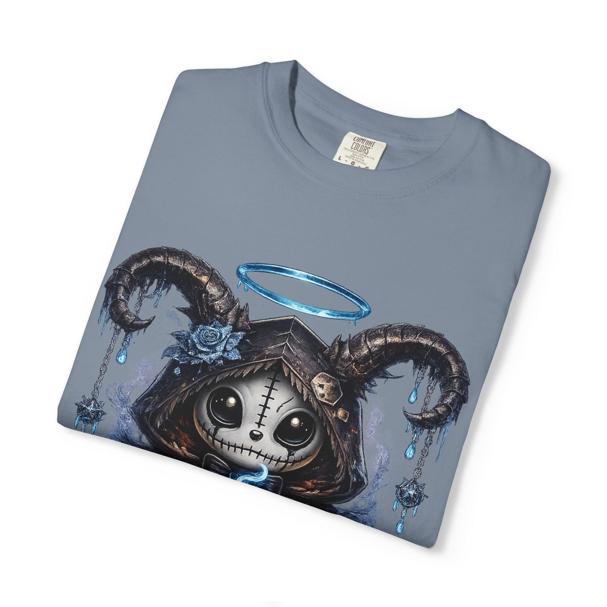 Capricorn Goat Skull Illustration T-shirt | Zodiac Astrology Shirt