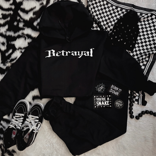 Not All Betrayal Comes With A Hiss - Sometimes It Is Cloaked in A Smile Mix & Match Sweatpant Set