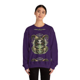Virgo Gothic Angel Skull Virgo Crewneck Sweatshirt | Astrology Zodiac