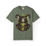 Taurus Ram Headdress Skull T-shirt | Zodiac Astrology Graphic Tee