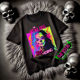 "I Am Healing, Not Hiding" Skeleton Black T-Shirt or Black Sweatshirt