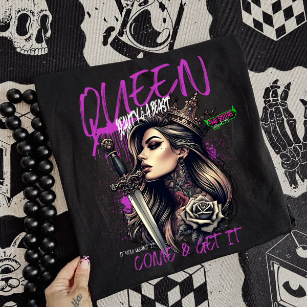 ***EXCLUSIVE***  "Queen Beauty & Beast" Graphic Tee | Hoodie | Sweatshirt