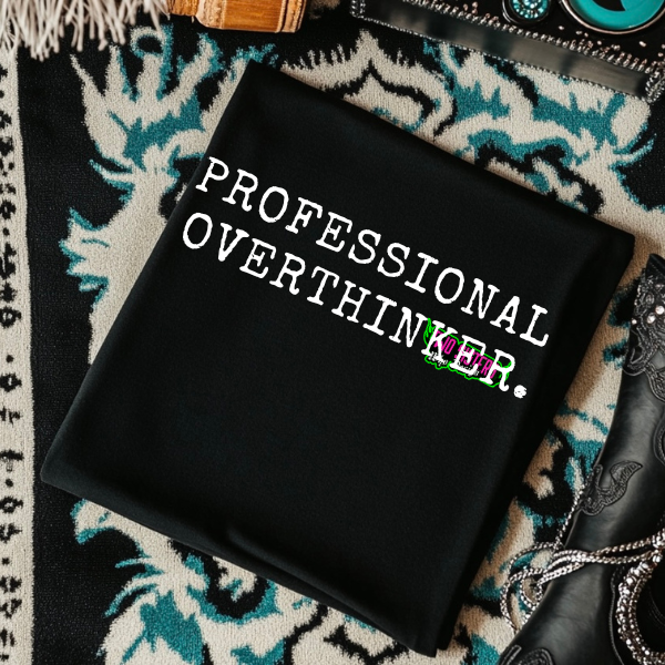 PROFESSIONAL - Typography Black TShirt