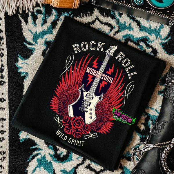 ***LIMITED EDITION***Music & Vintage Rock ‘n’ Roll Vibes + Cheetah Print Trucker Hat Rocker Tank or Black TShirt