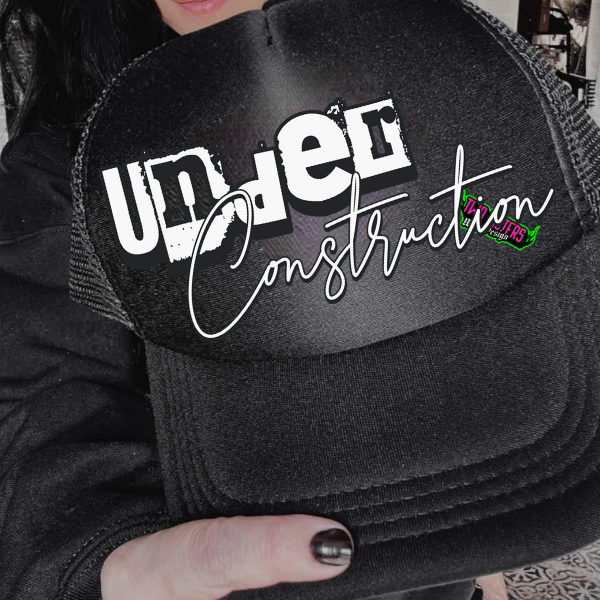 ***EXCLUSIVE*Under Construction Trucker Hat