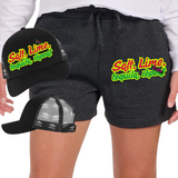 *EXCLUSIVE*RHINESTONE TRUCKER HAT* If You're Going to be a Salty B&tch, At Least Bring the Tequila - Black Mineral Wash TShirt, Black Rocker Tank, Sweatshirt, Hoodie, or Zip Up Hoodie | Trucker Hat | Charcoal Shorts