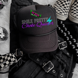 *LIMITED EDITION* Bundle of FIVE *CLEAN* Black & White with Pop of Color + FIVE Trucker Hats