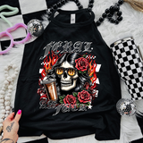 Feral as Fuck -  Black TShirt or Rocker Tank + Trucker Hat