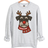 CUSTOM DOG REINDEER SWEATSHIRT