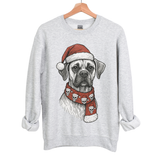 WINTER DOGS WITH SKULL/SANTA HAT SCARF