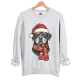 WINTER DOGS WITH SKULL/SANTA HAT SCARF