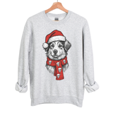 WINTER DOGS WITH SKULL/SANTA HAT SCARF