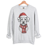 WINTER DOGS WITH SKULL/SANTA HAT SCARF