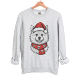 WINTER DOGS WITH SKULL/SANTA HAT SCARF