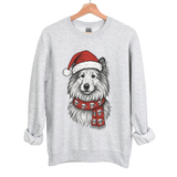 WINTER DOGS WITH SKULL/SANTA HAT SCARF