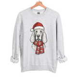 WINTER DOGS WITH SKULL/SANTA HAT SCARF